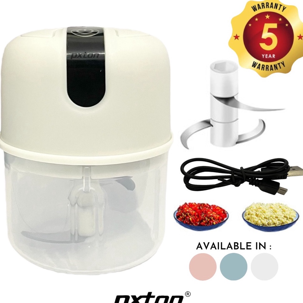 Penjualan Terbanyak PXTON  Portable Blender Gilingan Mini Bumbu dan Daging dengan USB  USB Mini Chop