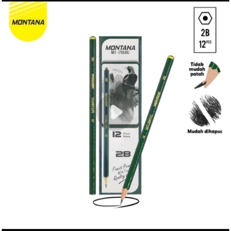 

Pensil 2B montana