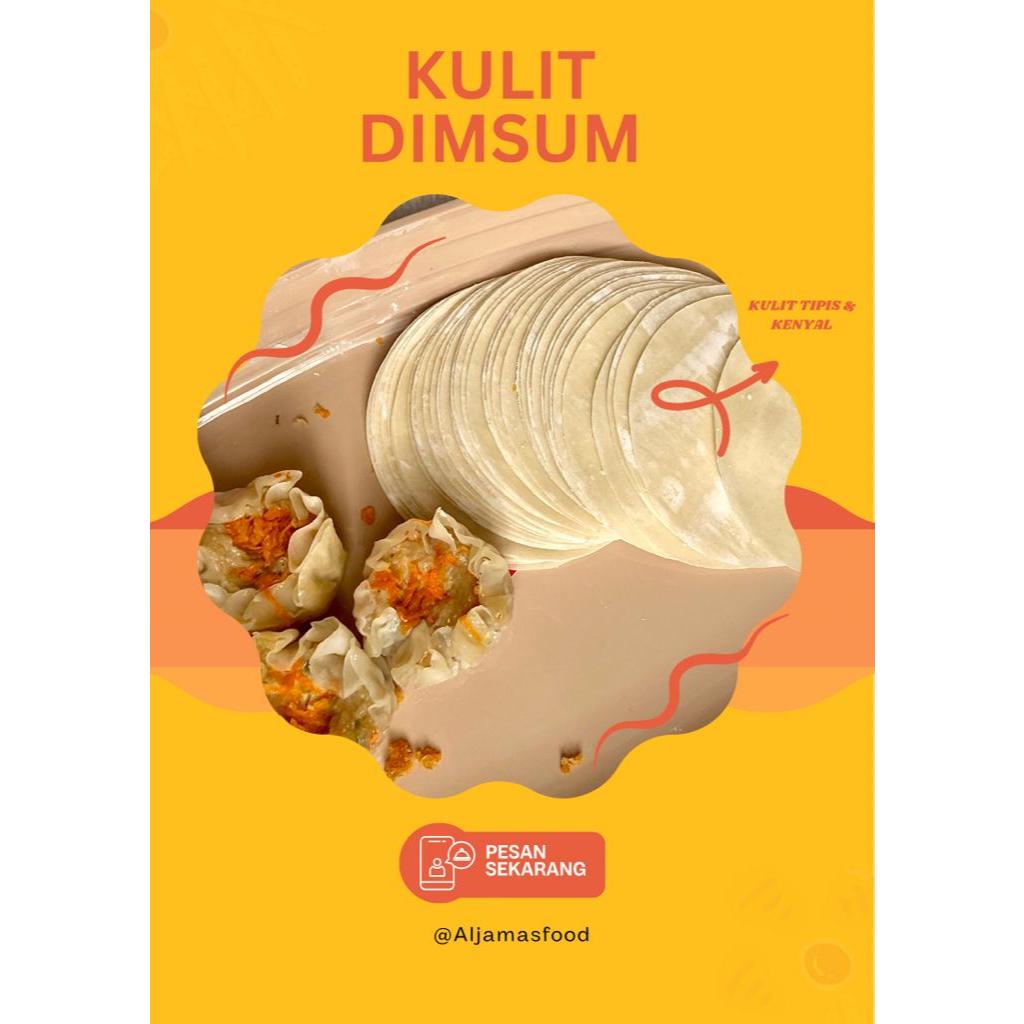 

Kulit dimsum/gyoza uk 10 cm isi 100 pcs