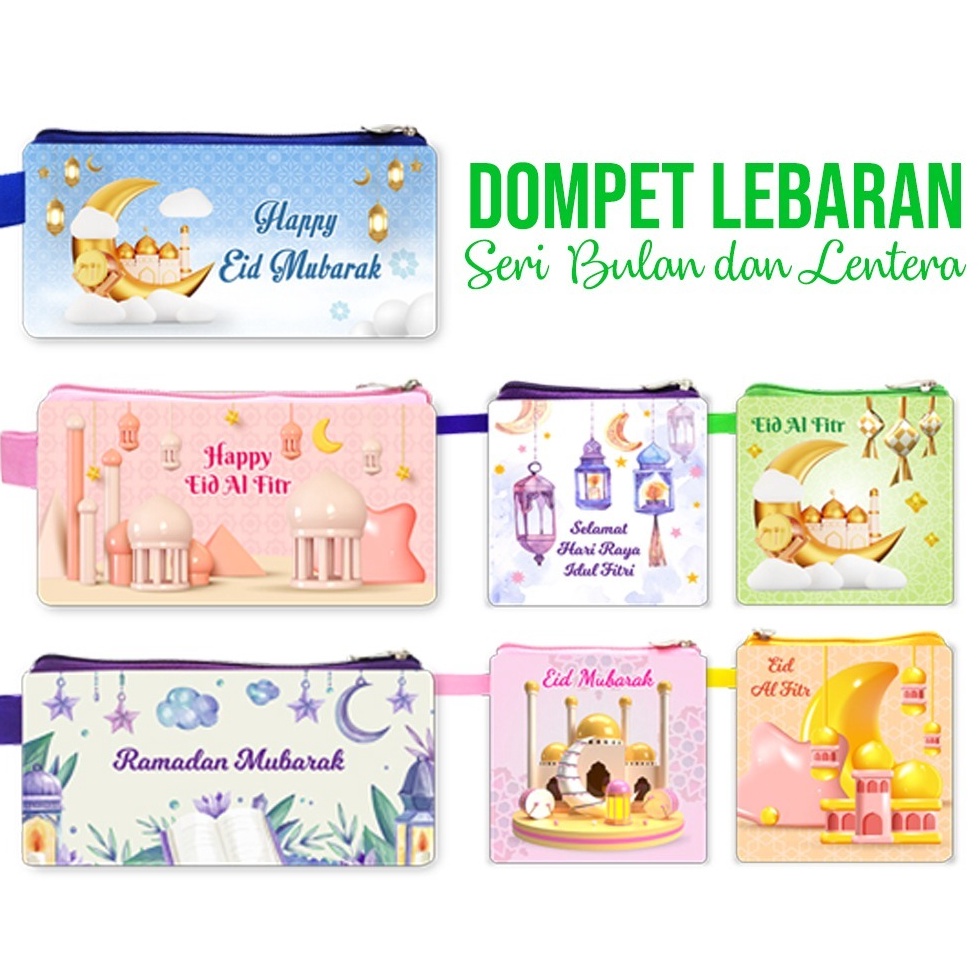 

PRAKTIS Amplop Lebaran Seri Bulan dan Lentera Dompet Fitrah THR Angpao Idul Fitri Eid Mubarak