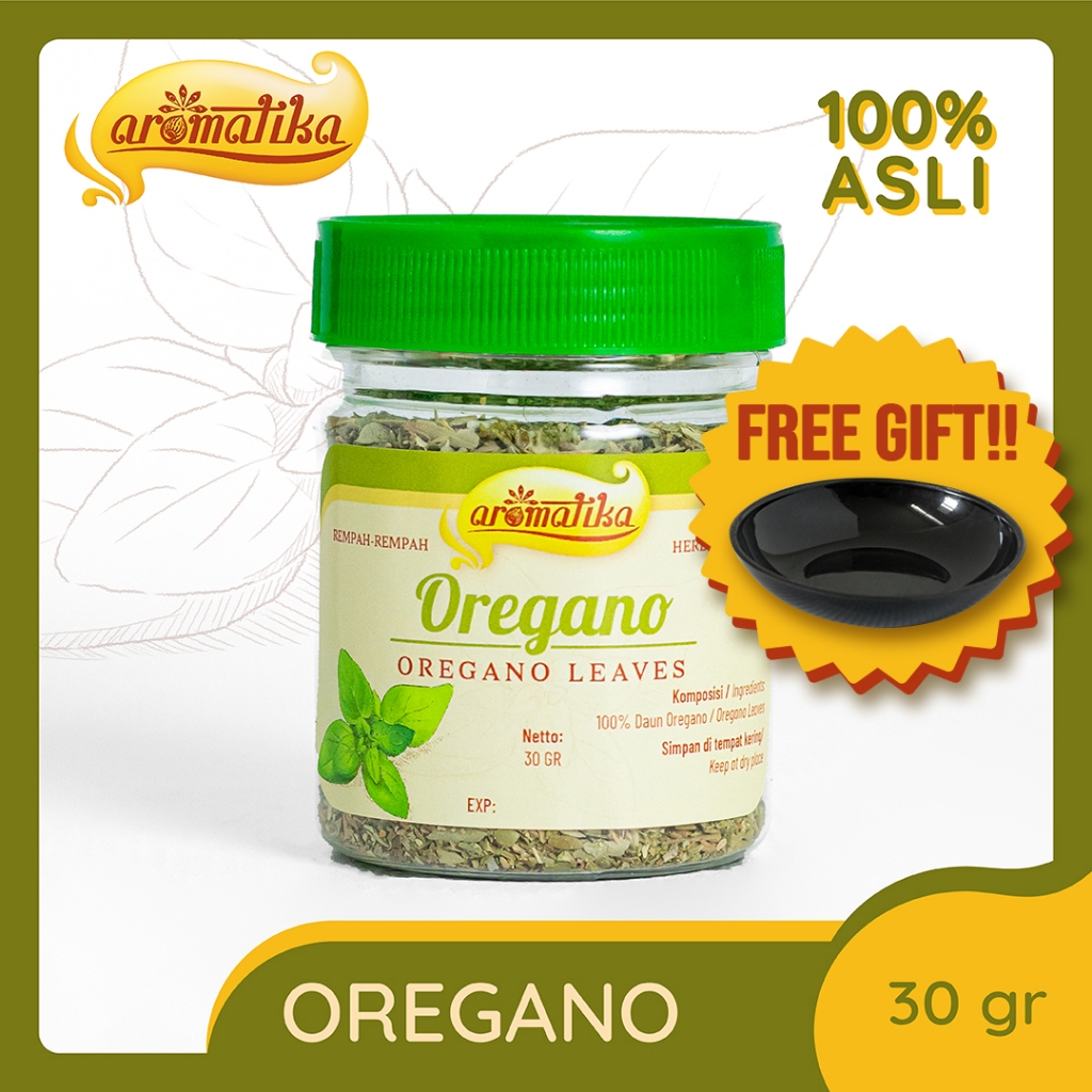 

[Gratis Tempat Sambal] Oregano Aromatika (100% asli): Bubuk Oregano Wangi dan Kaya Rasa untuk Masakan Eropa