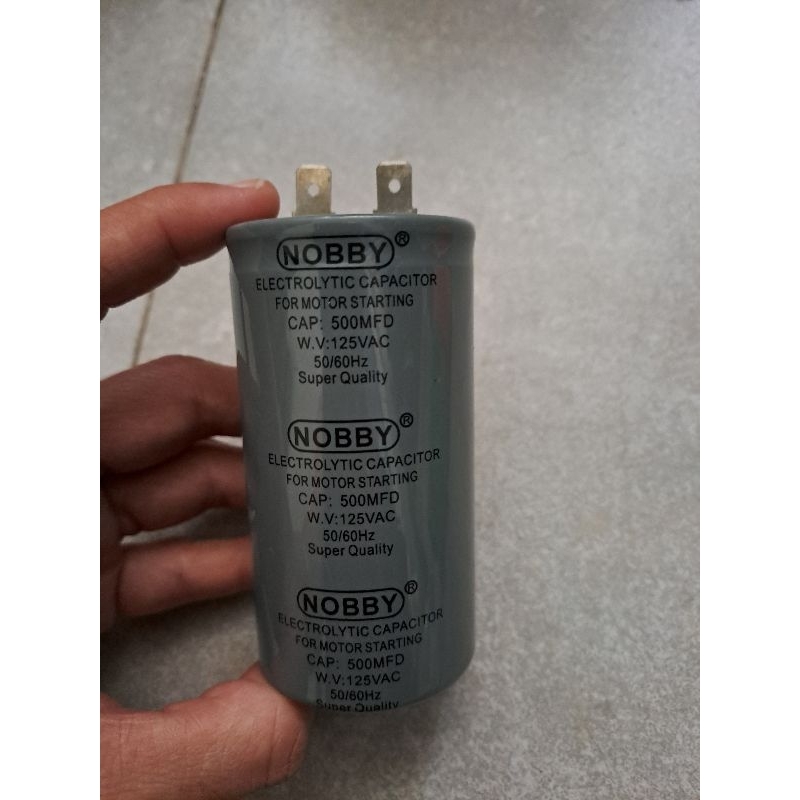 Kapasitor Starting 500MFD 125VAC / 250VAC