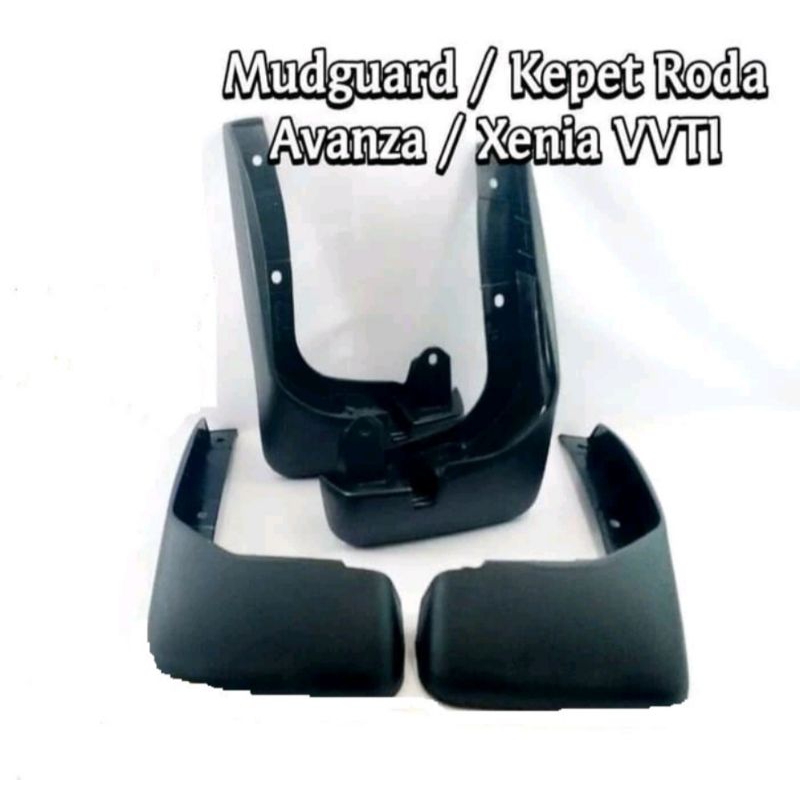 Mud Guard Mud Gard Kepet Roda Penahan Lumpur Avanza Avansa Xenia New VVTI 4PC