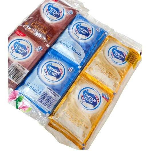 

FRISIAN FLAG Susu Kental Manis Sachet 10 PCS