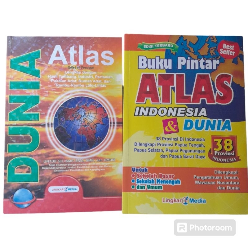 atlas dunia terbaru edisi 38 provinsi