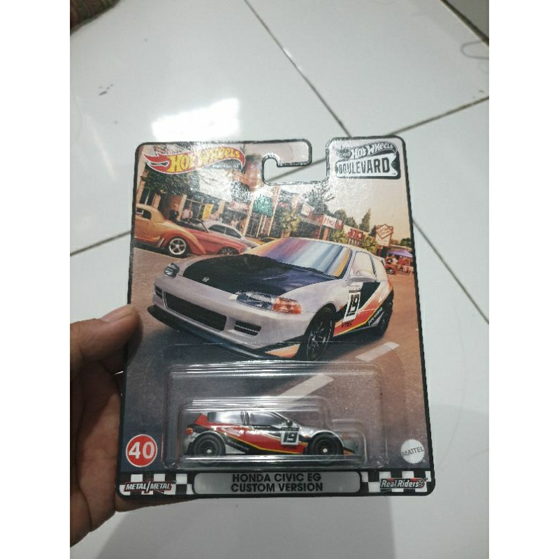 hot wheels honda civic eg custom version