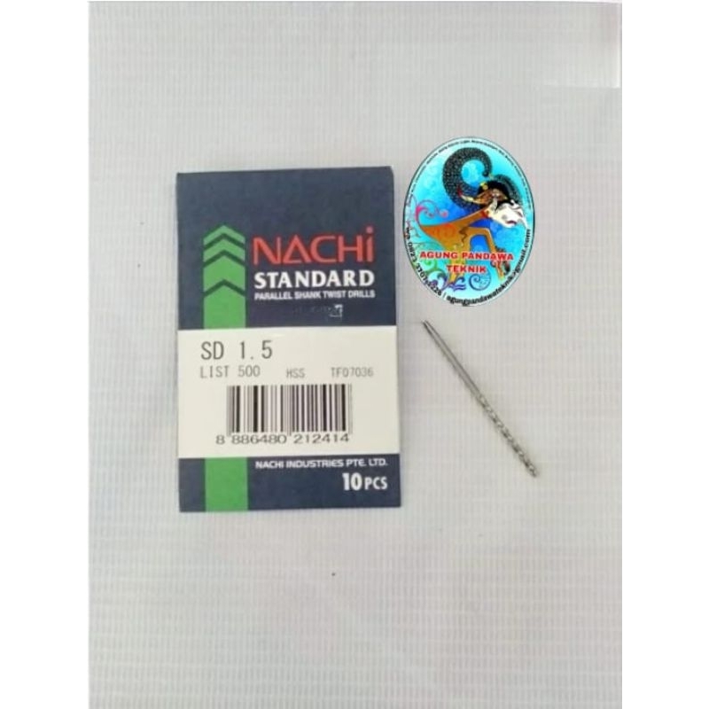 NACHI Mata Bor Besi 1.5mm