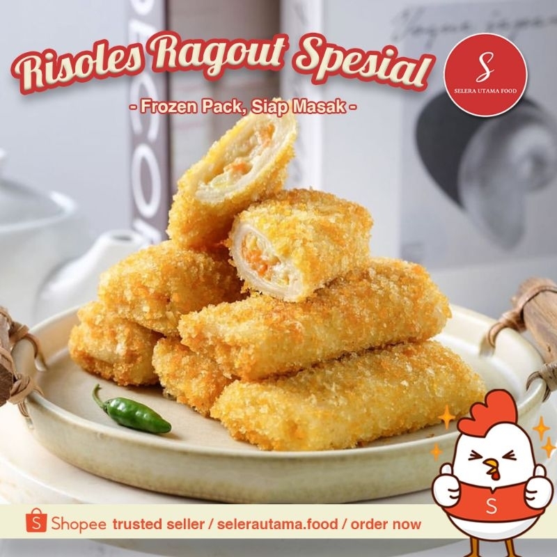 

Risoles Ragout Ayam Spesial isi 5, Frozen Food Siap Masak
