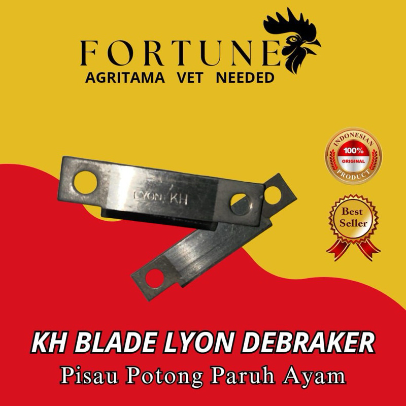 

KH BLADE LYON DEBEAKER - Pisau Potong Paruh