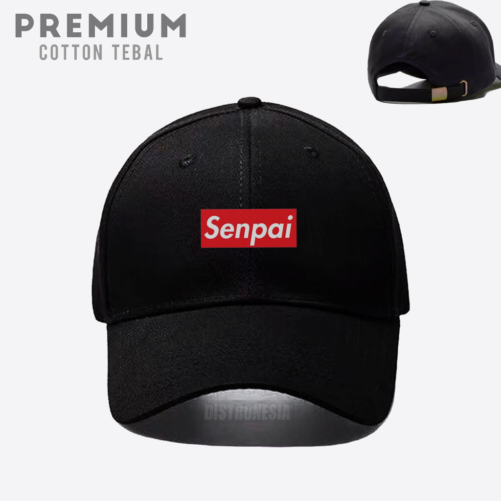 Topi Senpai Wibu Anime Premium Cotton