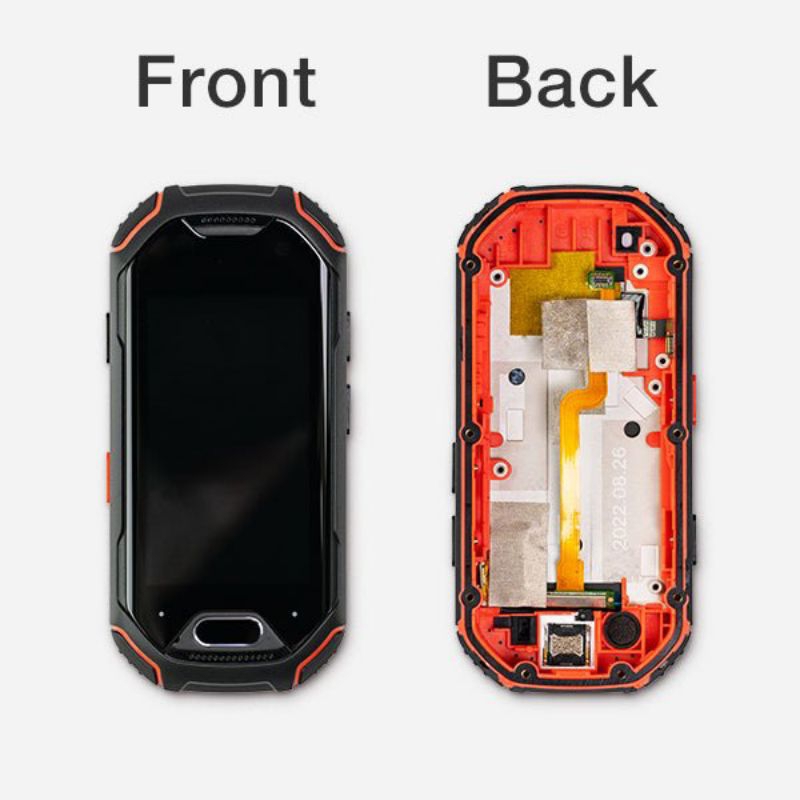 LAYAR LCD UNIHERTZ ATOM WITH FRAME ORIGINAL