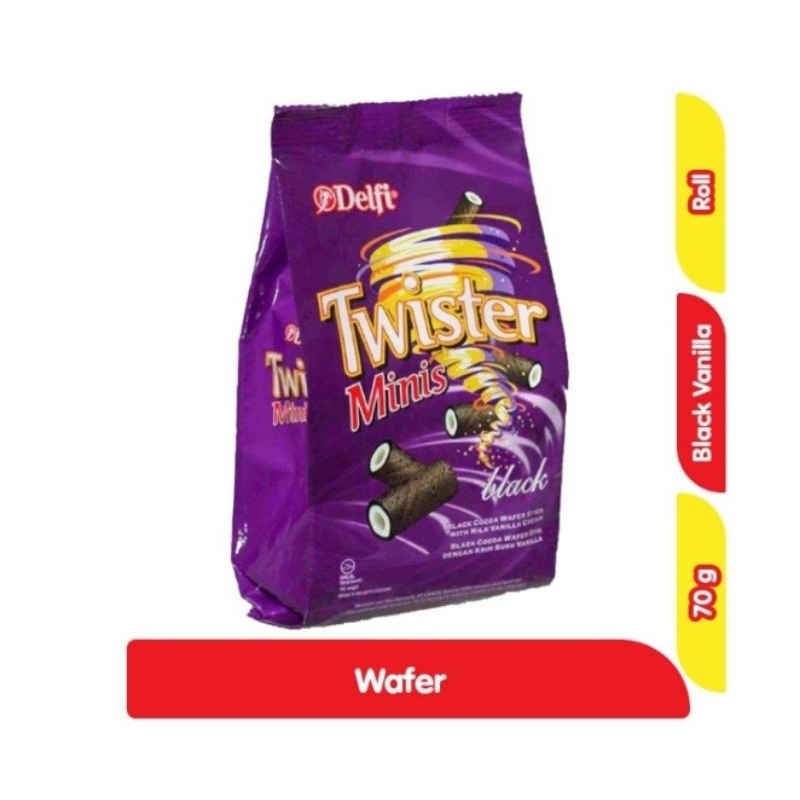 

Twister mini black vanilla 70g