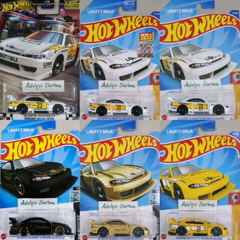 hotwheels hot wheels Lb super silhouette nissan silvia (S15) hw turbo liberty walk lbwk hw modified 