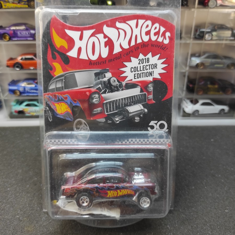 Hotwheels 55 Chevy Bel Air Gasser 2018 Collector Edition