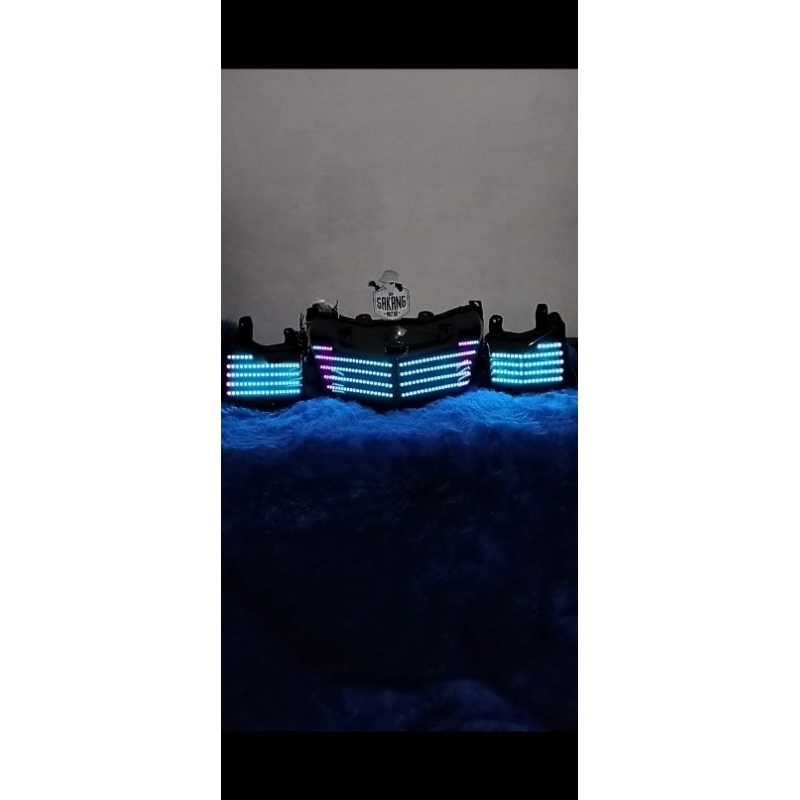 lampu custom nmax old rgb smart led bluetoth