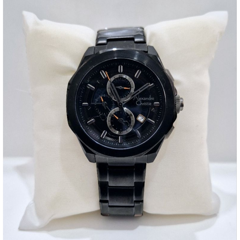 Alexandre christie 6645 chrono black original