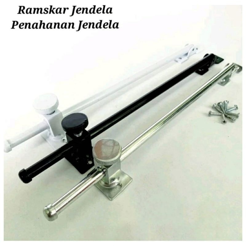 Lamskar Jendela / Hak Angin Jendela Ramskar Putar  Penahan Jendela / Lamskar Stik Putar