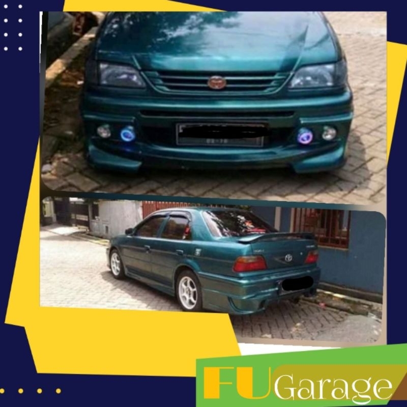 Fullset Bodykit Soluna depan samping belakang