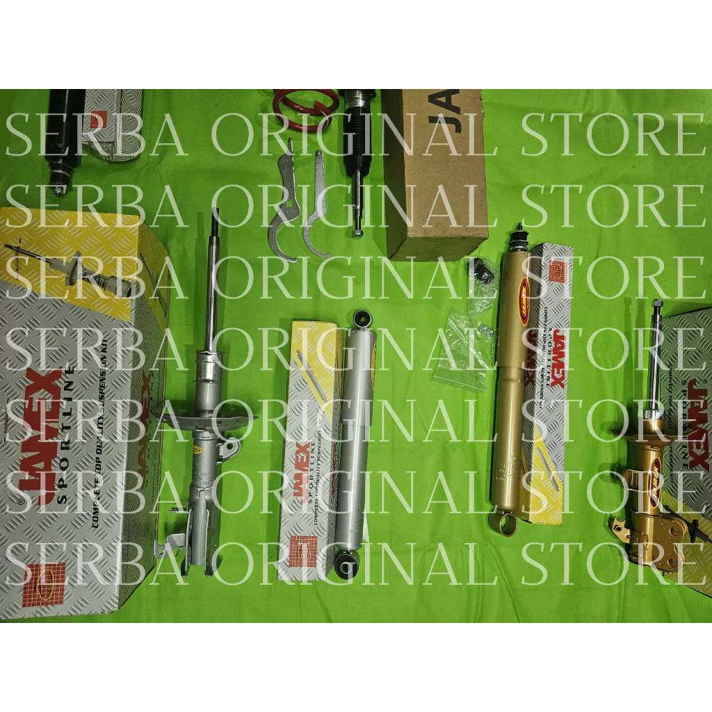 Shock Breaker Belakang ORIGINAL ASLI merk JAMEX GOLD TOYOTA KIJANG SUPER / KIJANG GRAND / KIJANG KAP