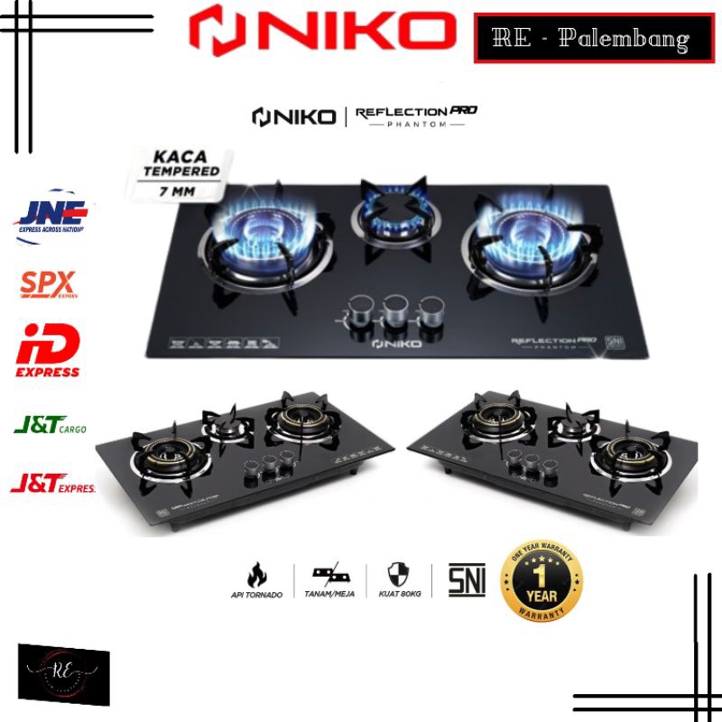 KOMPOR NIKO 3 TUNGKU REF PRO PHANTOM|Kompor Gas|Kompor Tanam|Kompor Niko|[Niko Kitchen]