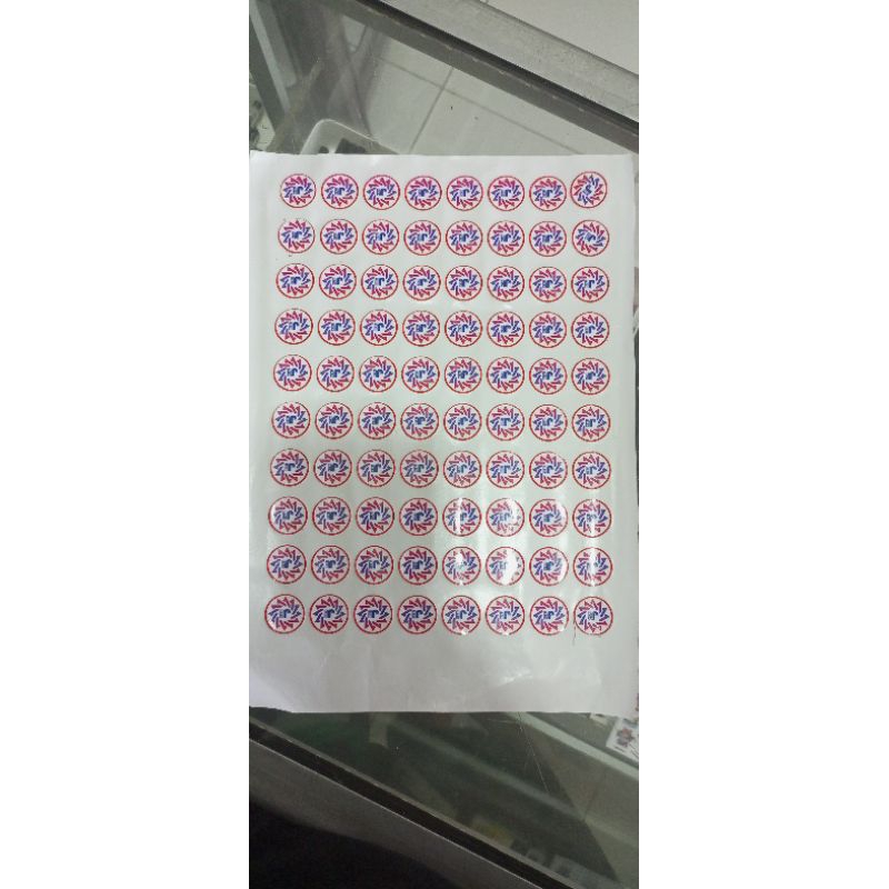 

Stiker cutting glossy - Stiker produk - Stiker label