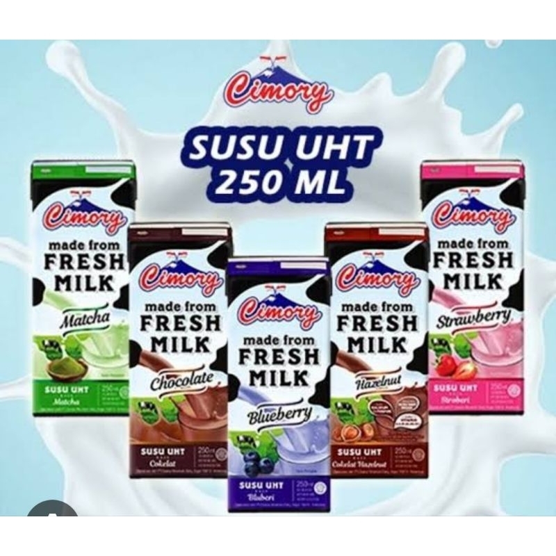

susu Cimory 250ml 1 dus isi 24 pcs