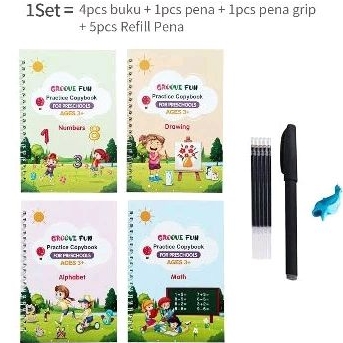

SANK MAGIC BOOK BUKU AJAIB 4IN1