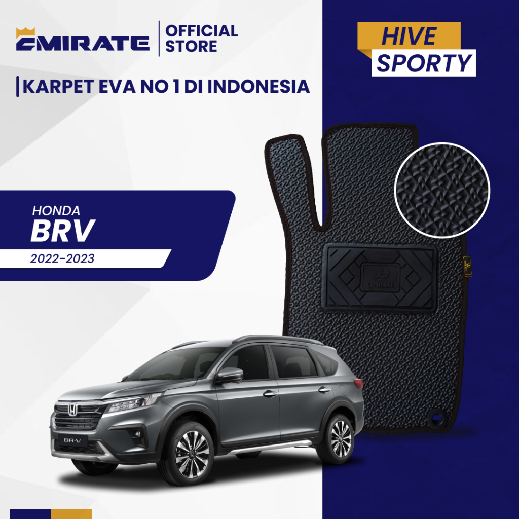 Karpet Mobil Hive Sporty EVA PREMIUM Honda BRV 2022-Now