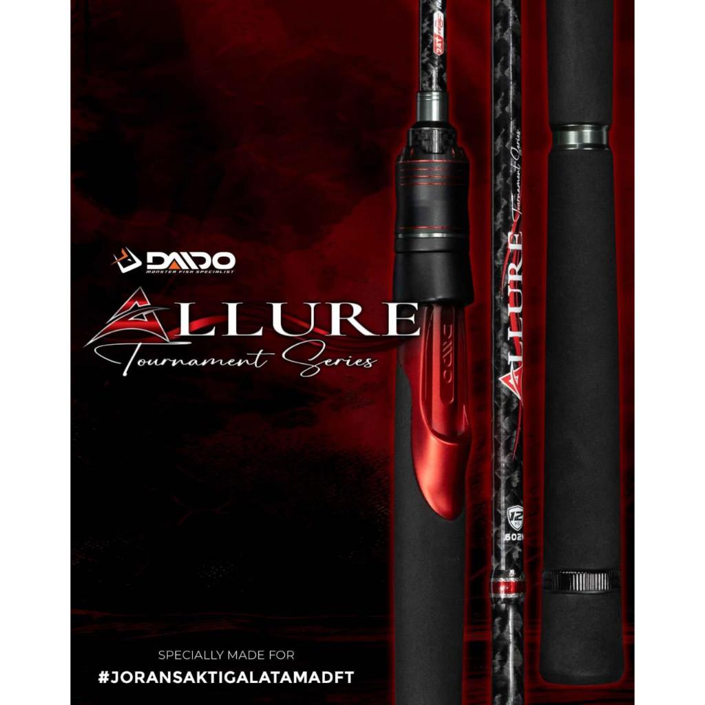 Joran Carbon Daido ALLURE FULL EVA - 180CM / NORDIEC JS-180CM, ring fuji, bahan carbon toray 24T