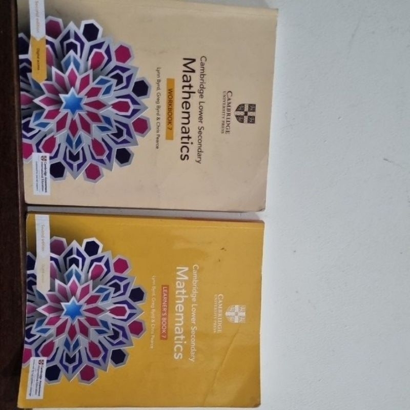 

Cambridge Lower Secondary Mathematics | Learnes book & Workbook 7