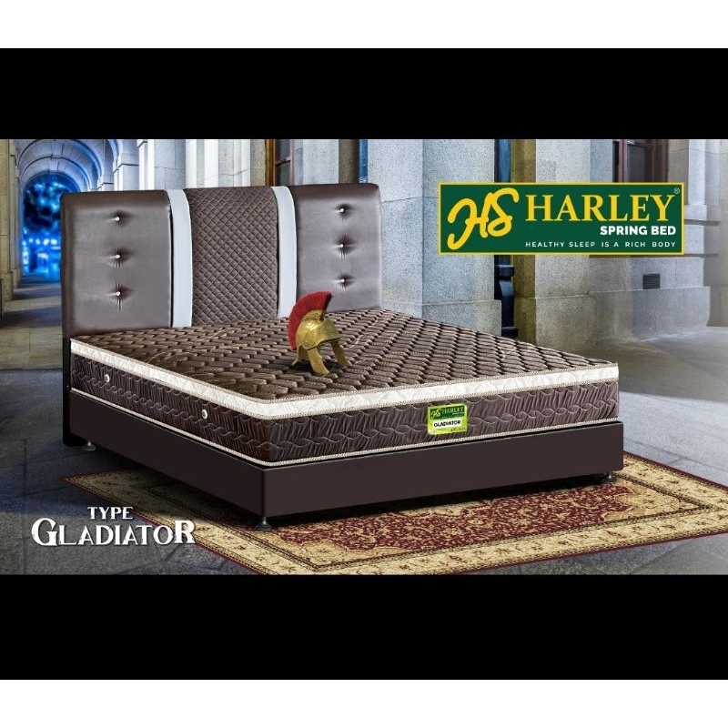 Springbed Harley 1 set (ukuran 5/6 kaki)
