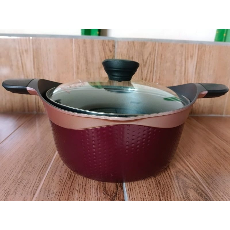 PROMO Panci CKA Maroon Series Set ORIGINAL Baru