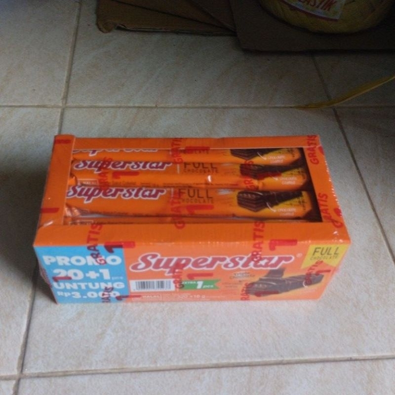 

SUPERSTAR Wafer - 1 box (20 pcs @16 gram)