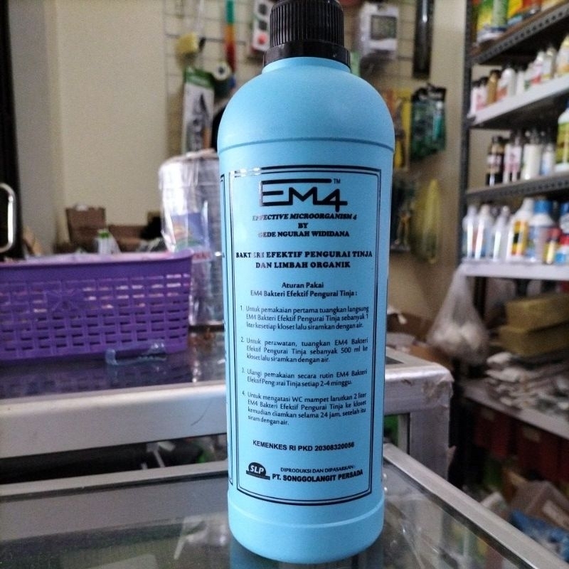EM 4 EM4 untuk pengolahan Limbah dan Toilet 1 liter