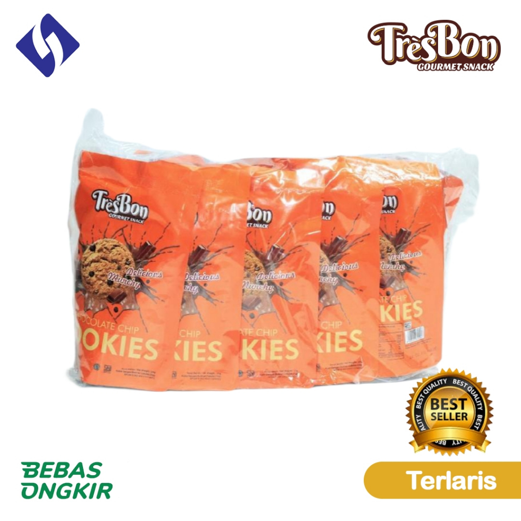 

Tresbon Cookies Chocochips - 10 Pouch