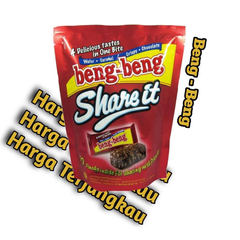 

5 | Beng Beng Share It isi 10pcs/95gr | Beng-Beng/Snack/Snack Harga Terjangkau