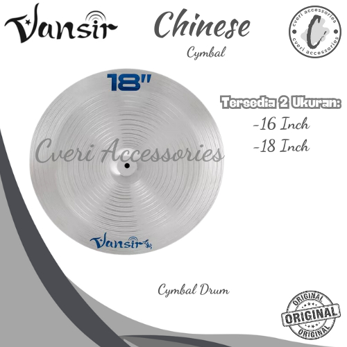 Vansir PRC Chinese 16/18 Inch Cymbal Drum Original
