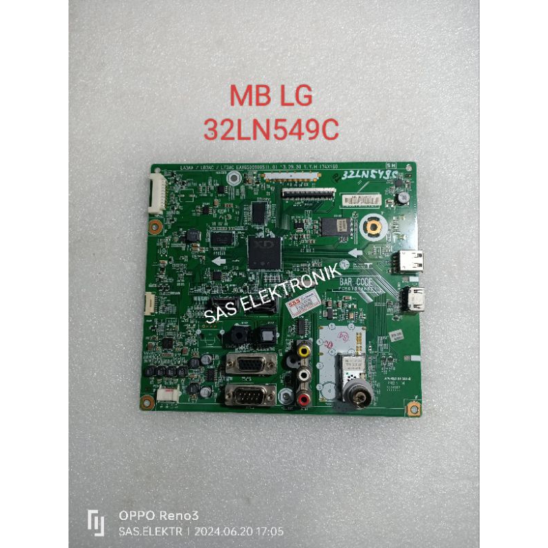 MB BOARD MOTHERBOARD MAINBOARD MESIN TV LED LG 32 INCH 32LN549C 32LN549 C