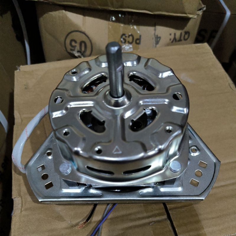 DINAMO SPIN PENGERING SHARP GULUNGAN TEMBAGA 70 WATT AS DINAMO 10 MM CAPASITOR 5UF MERK ASP
