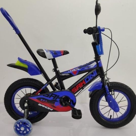 SEPEDA ANAK LAKI BMX SAKONI SIMBA 12 INCH BAN 2.50