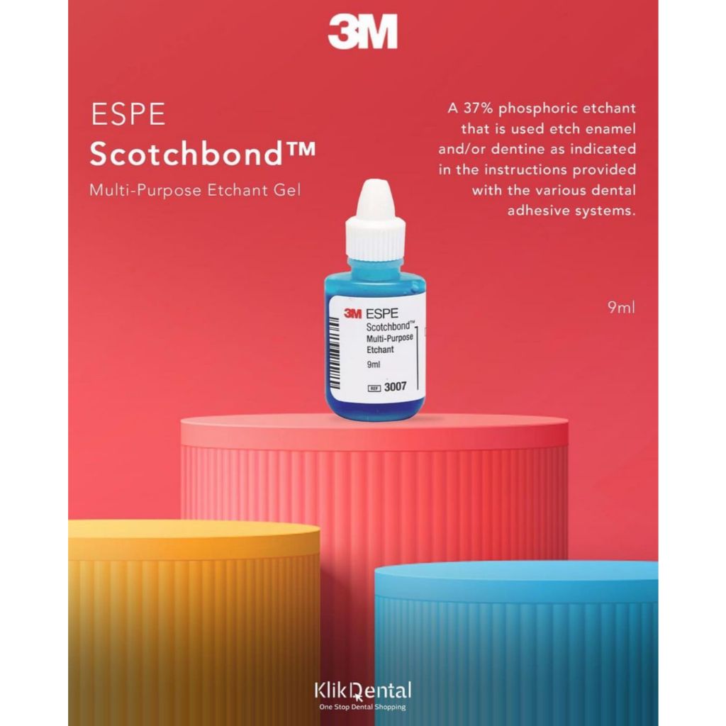 KLIK DENTAL 3M ESPE Scotchbond 9ml - Etching Cair