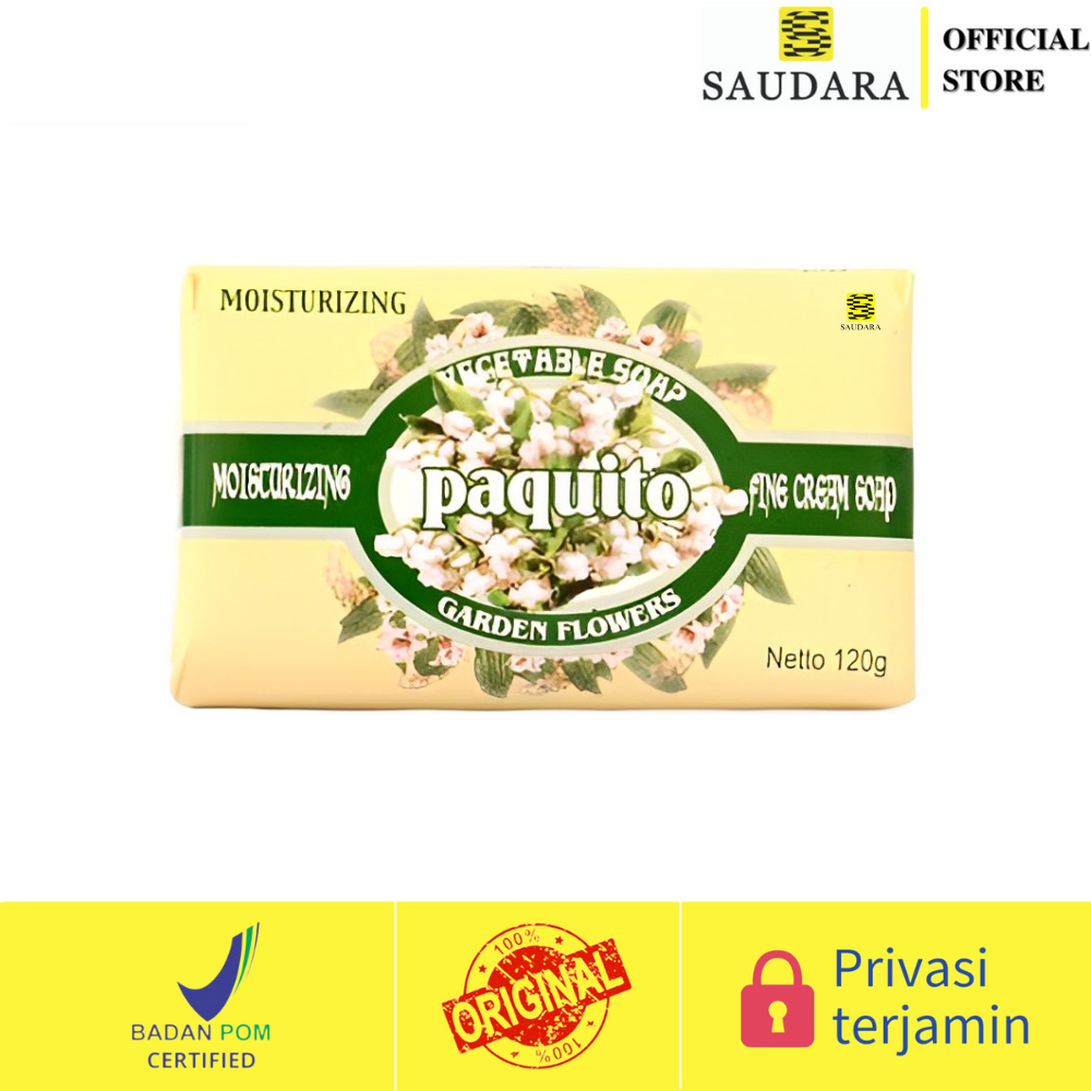 Paquito Soap Garden Flowers (120 Gr)