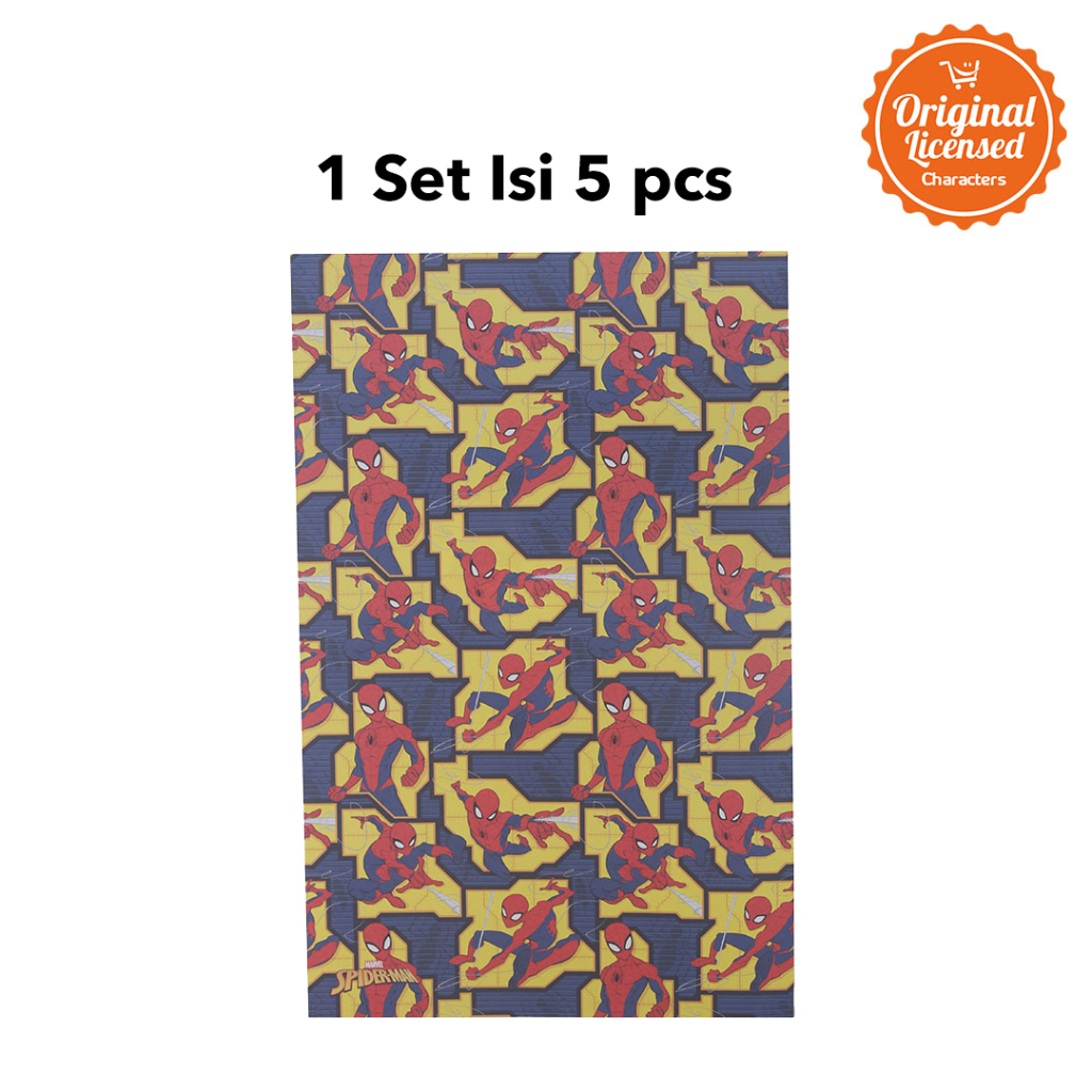 

Spiderman Kertas Kado Kuning 50x64