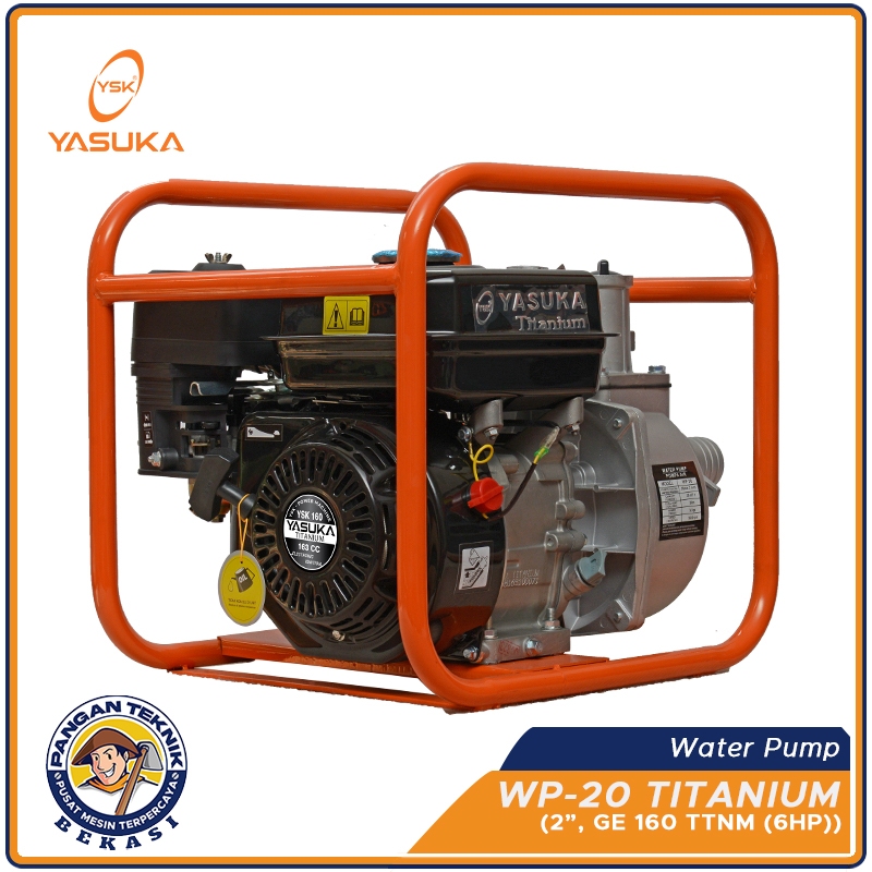 WP20 YASUKA TITANIUM | Pompa Alkon 2INCH YASUKA | POMPA AIR IRIGASI 2 INCH |  Water Pump 2" WP 20 YA