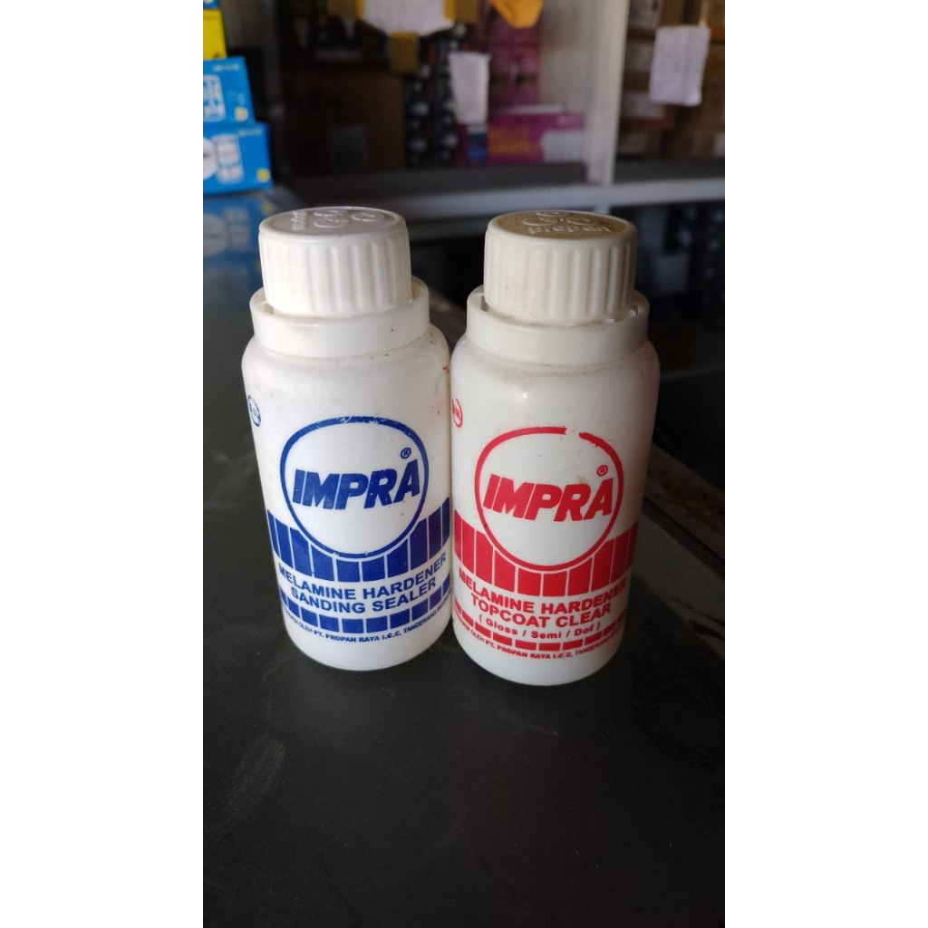 Impra Melamine Hardener 100cc - Obat Melamin Impra - atau Sanding Sealer ukuran 100 ml