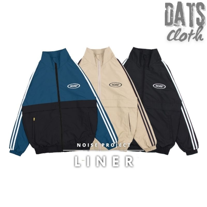 JAKET TRACKTOP LINER BRAND NOISE PROJECT PRIA WANITA - DATS