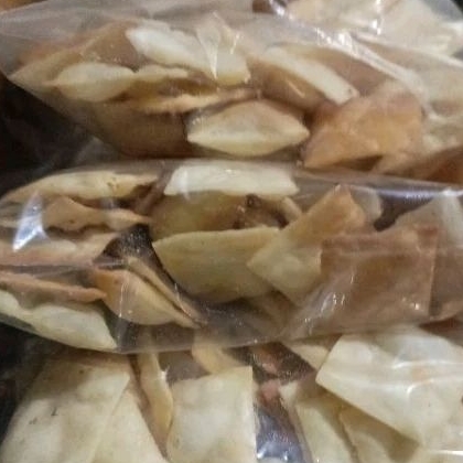 

Keripik Pamgsit Pedas dan Original 65 Gram