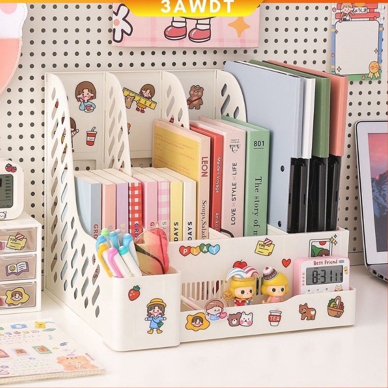

KODE W5W CODRak Buku Rak Penyimpanan desktop organizer file organizer Box File Rak pena