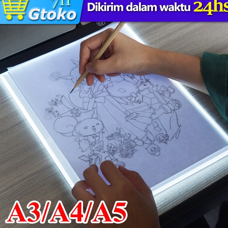 

KODE I84R Drawing Tracing LED Light Pad A3 A4 A5 Copy Board