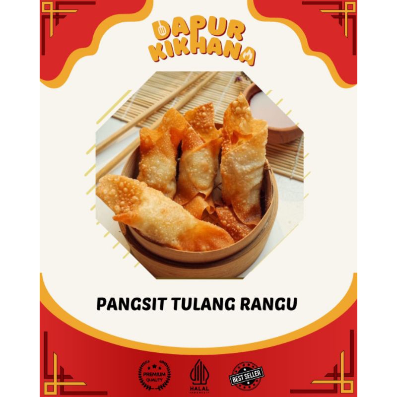 

Pangsit Tulang Rangu Ayam Frozen Food by Dapur Kikhana